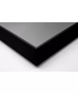 LETTO MATRIMONIALE CONTENITORE "EASY" NERO 160X190 CM
